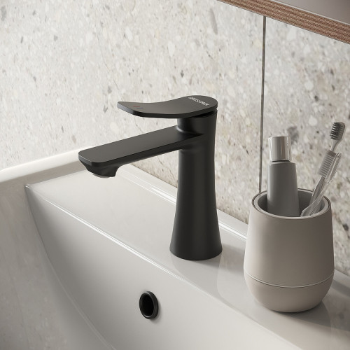 Смеситель для раковины Grossman Advans 510.K35.09.210 Черный матовый латунь