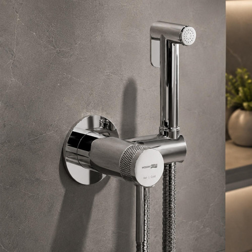 Гигиенический душ со смесителем WasserKRAFT Мюриц (Muritz) 9838 цвет Хром