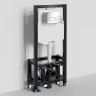 Инсталляция WasserKRAFT Dill 61TLT.010.ME.BN03 для унитаза с клавишей смыва Никель