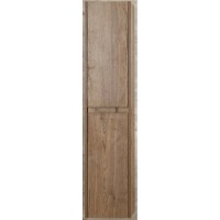 Шкаф пенал BelBagno Kraft 33 L KRAFT-1600-2A-SC-RT-L подвесной Rovere Tabacco МДФ / ЛДСП