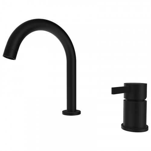 Смеситель для раковины Remer Metrica MC57NO цвет Черный матовый