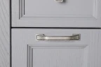 Комплект мебели для ванной ASB-Woodline Гранда 85 Grigio массив дерева