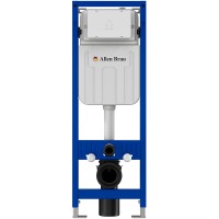 Инсталляция Allen Brau Pneumatic Slim 9.11102.20 для унитаза без клавиши смыва пластик