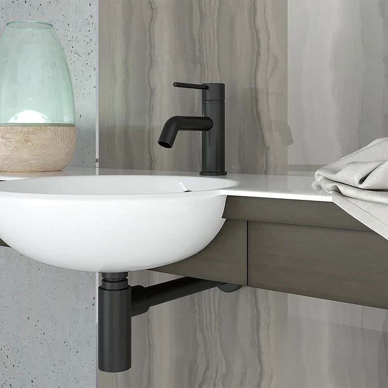 Смеситель для раковины Paini Cox 78PZ211LBL Черный матовый