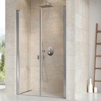 Душевая дверь Ravak Chrome CSDL2-110 0QVDCC0LZ1 профиль Хром стекло Transparent