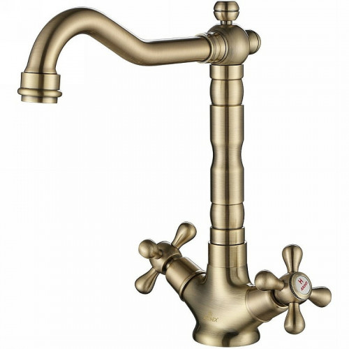 Смеситель для кухни Kaiser Carlson Style 44233-1 Br Бронза латунь