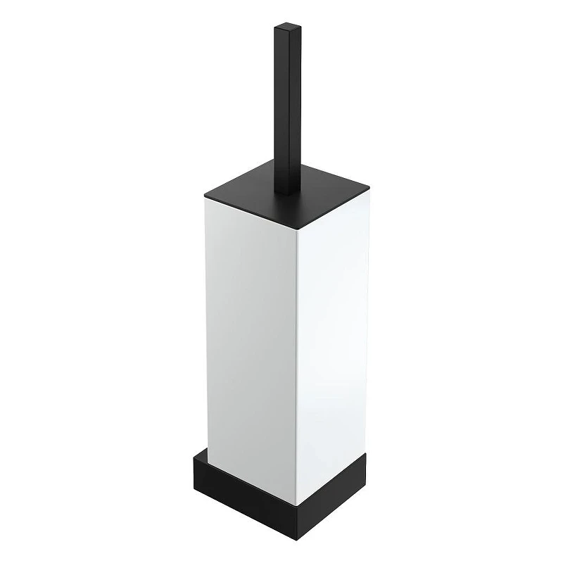Ершик для унитаза Boheme Qubic 10734-B цвет Черный матовый