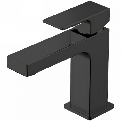 Смеситель для раковины Gattoni Kubik 2582/25NO Черный матовый латунь