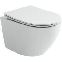 Комплект унитаза Ceramicanova Uno Rimless CN11001  с инсталляцией Geberit Duofix Sigma UP320 111.300.00.5 с сиденьем Микролифт фарфор подвесной
