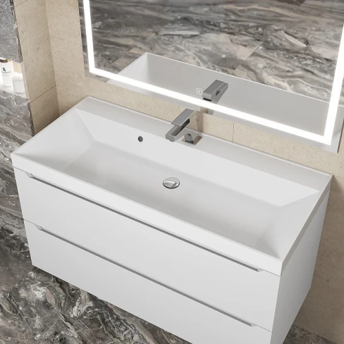 Раковина Uperwood Classic 100 291020339 цвет Белый глянцевый