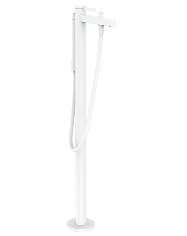 Смеситель для ванны Hansgrohe Finoris 76445700S цвет Белый матовый