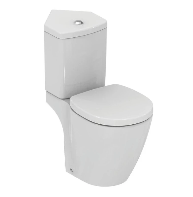 Унитаз компакт Ideal Standard Connect Space E119501 без бачка и сиденья фарфор напольный