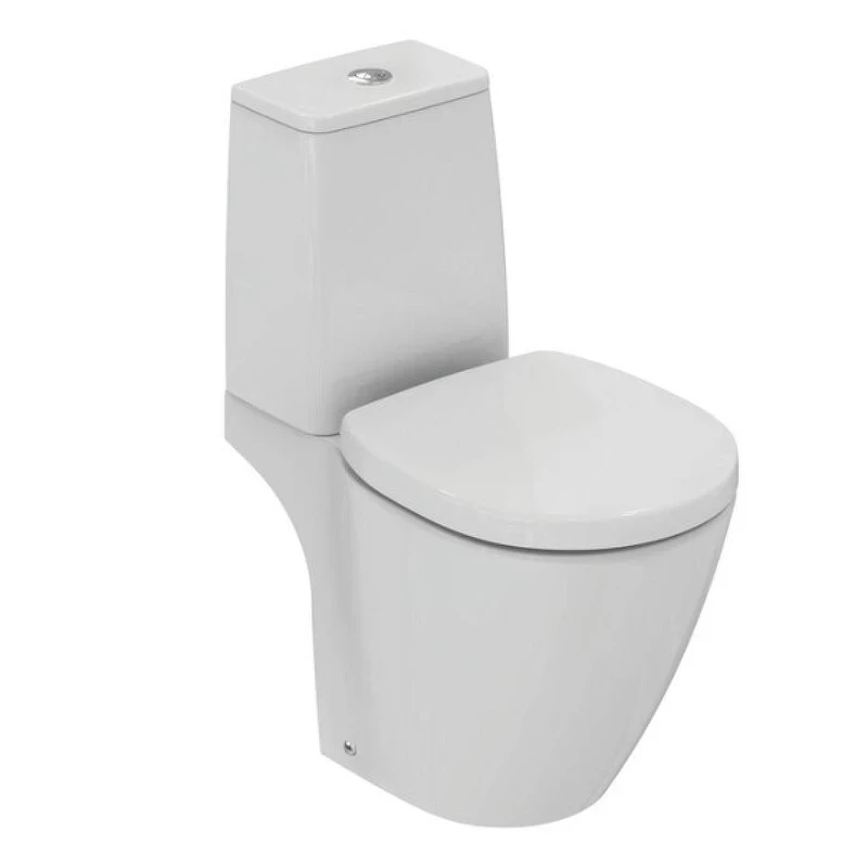 Унитаз компакт Ideal Standard Connect Space E119501 без бачка и сиденья фарфор напольный