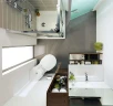 Унитаз компакт Ideal Standard Connect Space E119501 без бачка и сиденья фарфор напольный