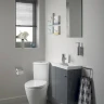Унитаз компакт Ideal Standard Connect Space E119501 без бачка и сиденья фарфор напольный