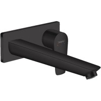 Смеситель для раковины Hansgrohe Talis E 71734670 Черный матовый латунь встраиваемый