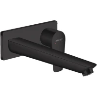 Смеситель для раковины Hansgrohe Talis E 71734670 Черный матовый латунь встраиваемый