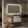 Зеркало Abber See 120 AG6115SL-1.2 с подсветкой с сенсорным выключателем и диммером стекло