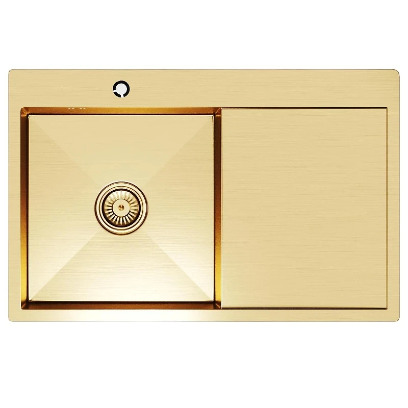 Кухонная мойка Mixline Pro 78 L 552918 цвет Золото