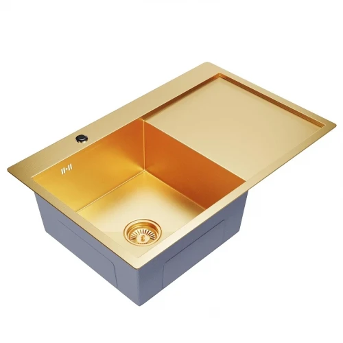Кухонная мойка Mixline Pro 78 L 552918 цвет Золото
