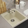 Кухонная мойка Uperwood Econ UPD-404-002 42 4910201224 цвет Слоновая кость