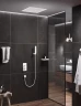 Душевая система Timo Petruma SX-5029/16SM с термостатом Белая матовая
