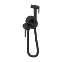 Гигиенический душ со смесителем Oliveeka Y OL-829902-MB цвет Черный матовый