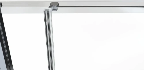 Душевой уголок Allen Brau Fantasy 120x90 3.11006.00 + 3.11013.00 профиль Хром стекло прозрачное