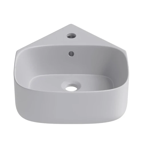Раковина подвесная Wellsee WC Area 39 30180600S цвет Серый матовый