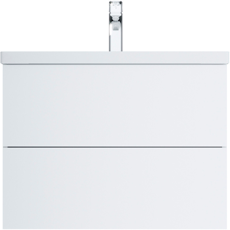 Тумба под раковину AM.PM Gem 75 2 M90FHX07522WG подвесная Белая МДФ / ЛДСП