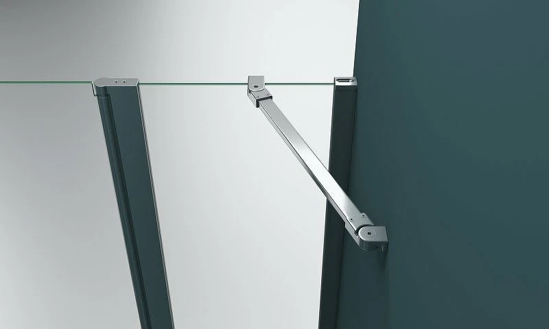 Душевая дверь BelBagno Etna 120 ETNA-B-12-60/60-C-Cr профиль Хром стекло прозрачное