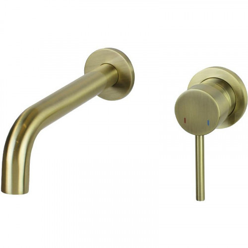 Смеситель для раковины Bronze de Luxe Scandi 14511BR Бронза глянцевая латунь встраиваемый