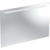 Зеркало Geberit Option 100 500.584.00.1 с подсветкой цвет Белый с механическим выключателем