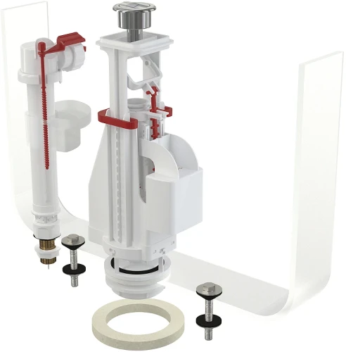 Сливная арматура Alcaplast SA08ASK 1/2" CHROM с нижней подводкой G 1/2 цвет Хром