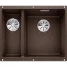 Кухонная мойка Blanco Subline 340/160-U R 523567 Кофе искусственный камень (литьевой мрамор) встраиваемый