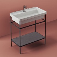 Раковина Artceram Fuori 60 TFL034 01 00 Белая фарфор полувстраиваемая