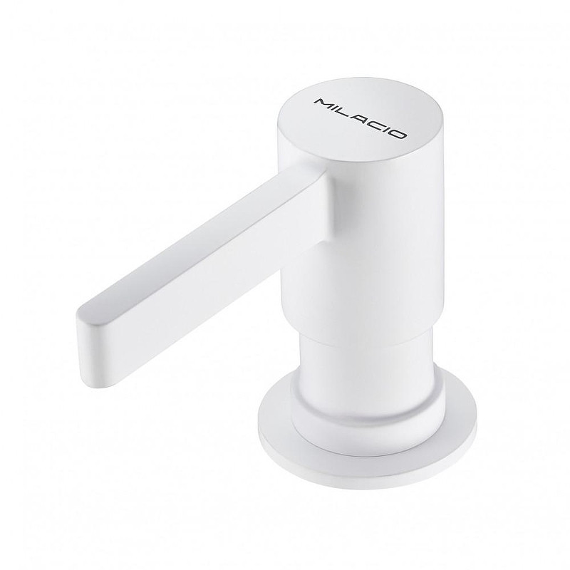 Дозатор для моющего средства Milacio Ultra MCU.933.WH цвет Белый матовый