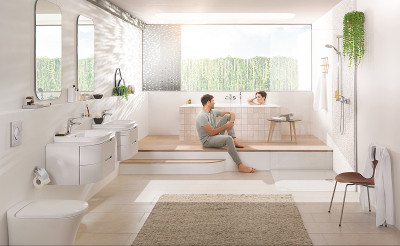 Смеситель для душа Grohe Eurostyle 33590003 Хром латунь на стену