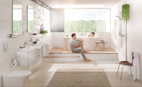 Смеситель для душа Grohe Eurostyle 33590003 Хром латунь на стену