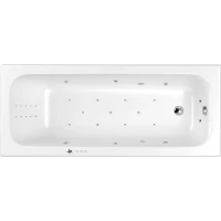 Акриловая ванна Whitecross Vibe 170x70 0105.170070.100.ULTRANANO.CR с гидромассажем