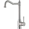 Смеситель для кухни ZorG Steel Hammer SH 5208 INOX Нержавеющая сталь нержавеющая сталь на столешницу