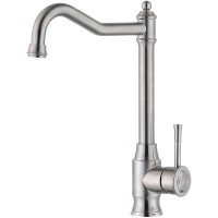 Смеситель для кухни ZorG Steel Hammer SH 5208 INOX Нержавеющая сталь нержавеющая сталь на столешницу