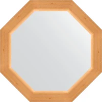 Зеркало Evoform Octagon 56х56 BY 3985 в багетной раме - Сосна 62 мм