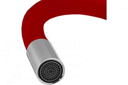 Смеситель для кухни Ekko E4205-E58 цвет Хром Красный