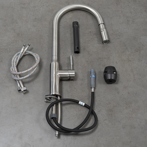 Смеситель для кухни Lemark Expert LM5086S цвет Сталь