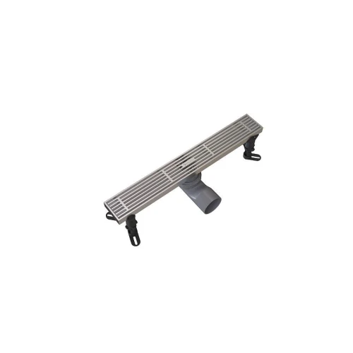Душевой лоток Knotlor Шторм 40 SDRW0400LBS с решеткой цвет Матовая сталь