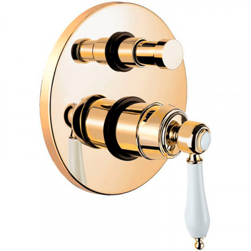 Смеситель для душа Cezares Aphrodite APHRODITE-VDIM2-03/24-Bi Золото 24 карат латунь встраиваемый