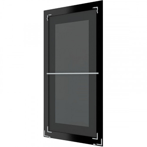 Зеркало Evoform Exclusive Floor 202х112 BY 6188 с фацетом в багетной раме - Серебряная кольчуга 88 мм стекло