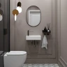 Раковина Wellsee WC Area 41 L 321802000 цвет Белый глянцевый