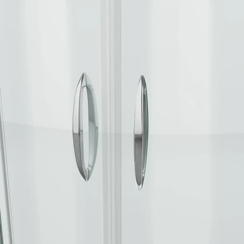 Душевой уголок Grossman Classic 120х80 L GR-9120L профиль Хром стекло прозрачное